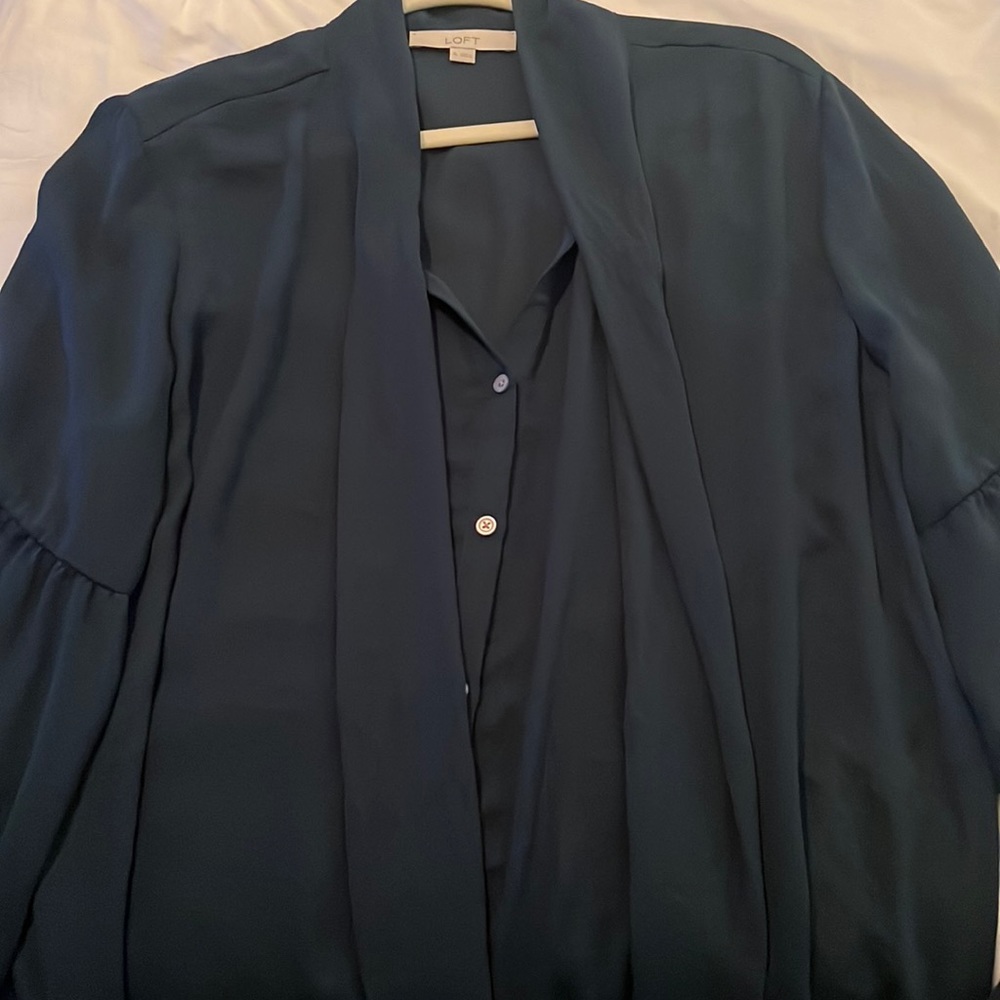 Loft XL long sleeve blouse